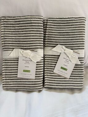 Pottery Barn Striped Shams